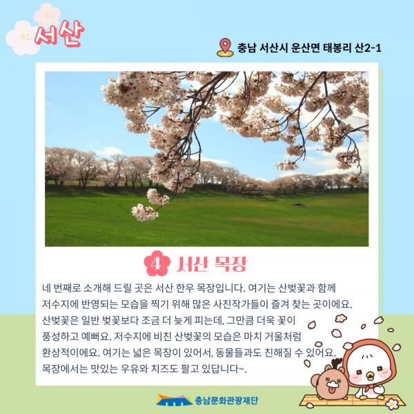 서산 서산목장